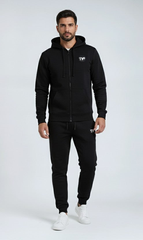 Men’s Hoodie 2 Piece Zip Up Jogger Sets