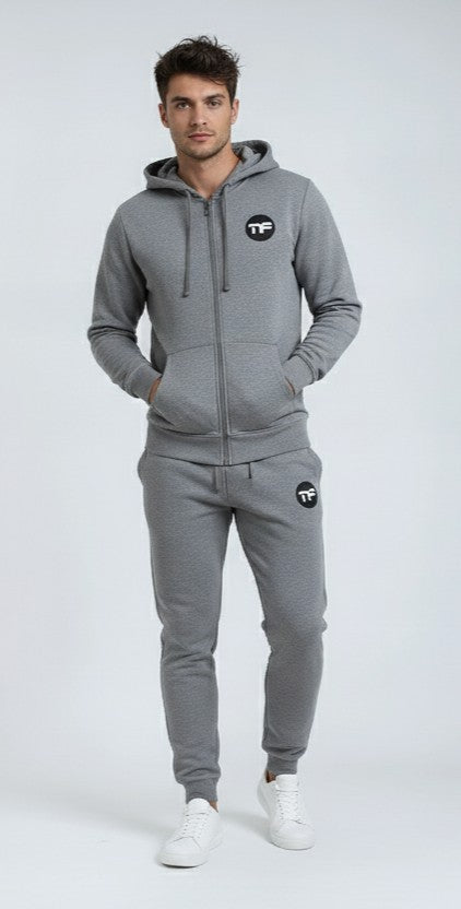 Men’s Hoodie 2 Piece Zip Up Jogger Sets