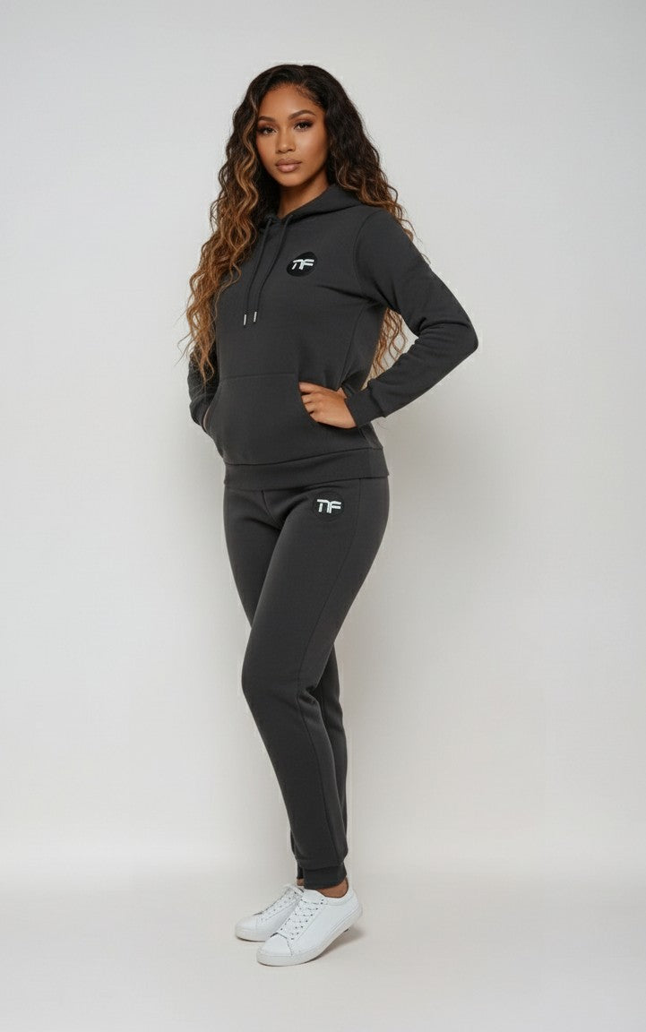 Women’s Hoodie 2 Piece Jogger Sets with Pouch