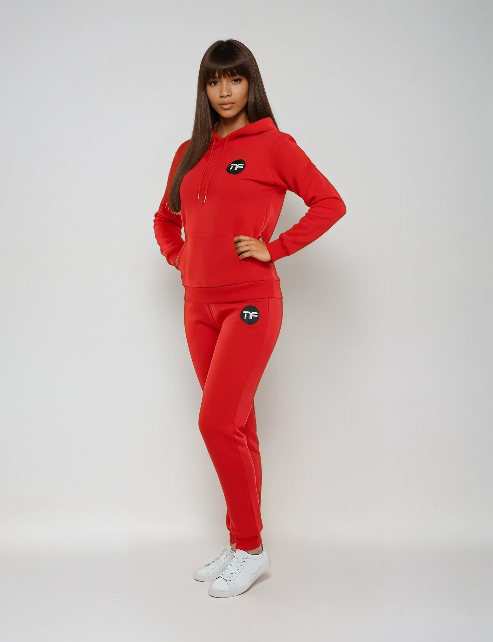 Women’s Hoodie 2 Piece Jogger Sets with Pouch