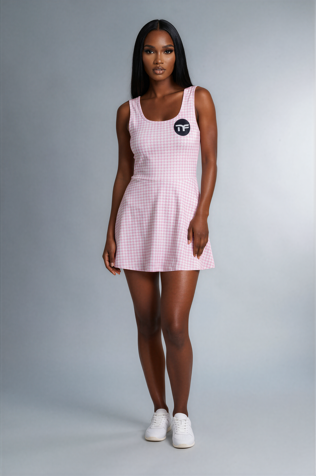 Womenʼs One-Piece Tennis Skirt with built in shorts with pockets