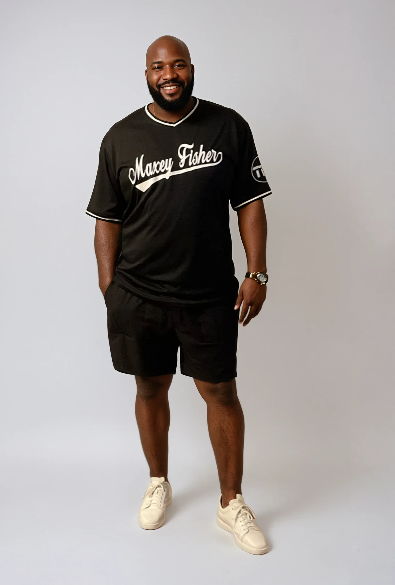 Maxey Fisher Custom Baseball Jersey (V-Neck)